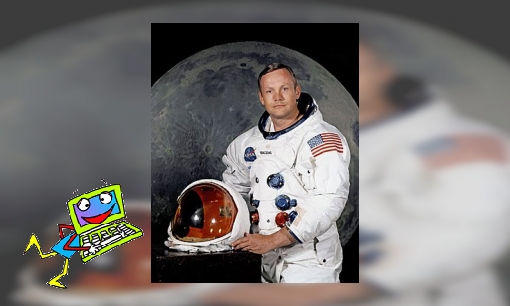 Plaatje Neil Armstrong (WikiKids)