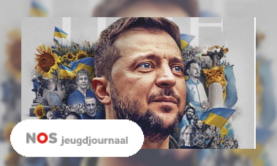 Plaatje Oekraïense president Zelensky is Persoon van het Jaar