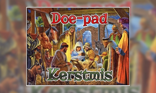 Plaatje Doe-pad Kerstmis