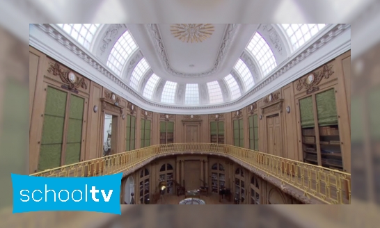 Plaatje Het Teylers Museum in Haarlem