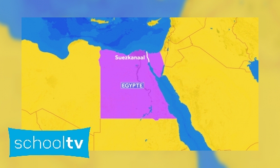 Plaatje Wat is het Suezkanaal?