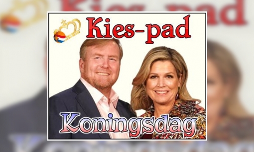 Kies-pad Koningsdag