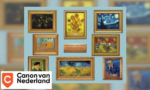 Vensterplaat Vincent van Gogh