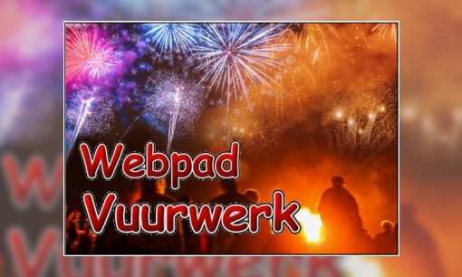 Plaatje Webpad vuurwerk