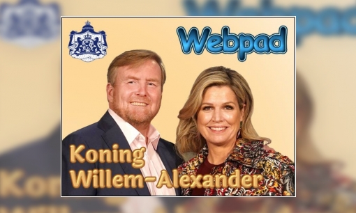 Webpad Koning Willem-Alexander