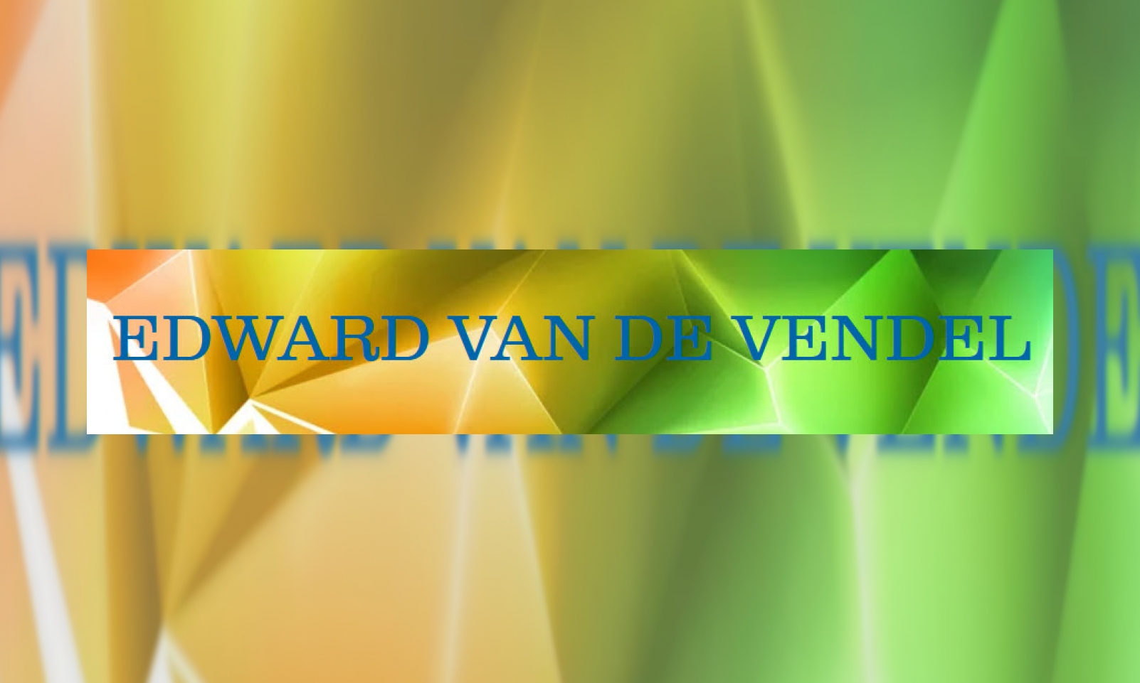 Edward van de Vendel