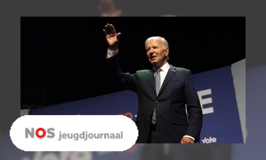 Plaatje Joe Biden gaat niet nog een keer president van Amerika worden