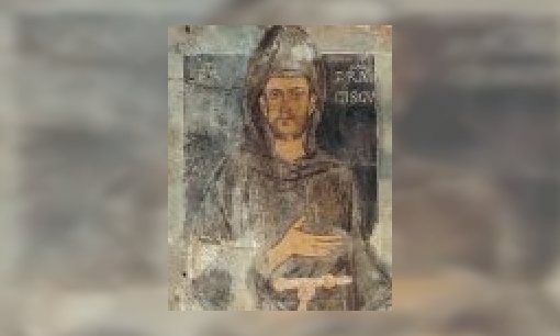 Plaatje Franciscus van Assisi