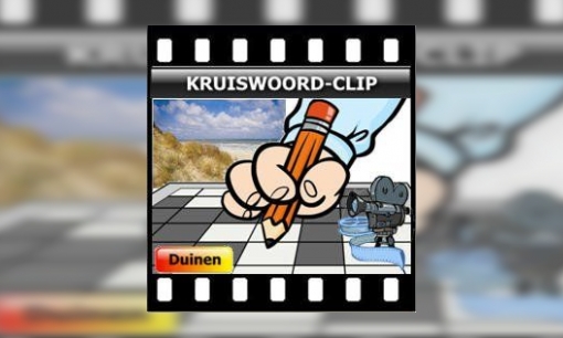Plaatje Kruiswoord-clip Duinen