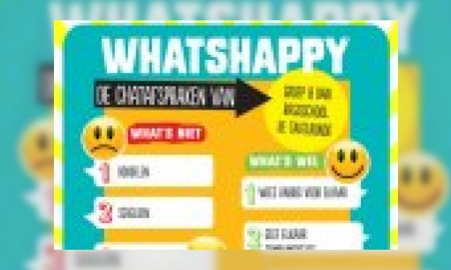 Plaatje WhatsHappy - de les