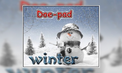 Plaatje Doe-pad winter