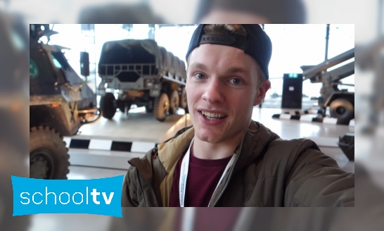 Enzo Knol bij de landmacht