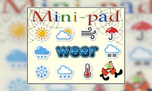 Plaatje Mini-pad weer