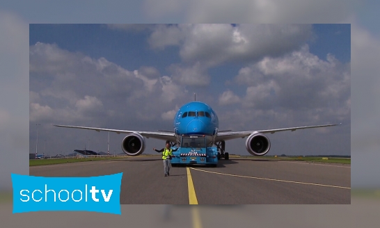 Plaatje Wat gebeurt er als een vliegtuig op Schiphol landt?