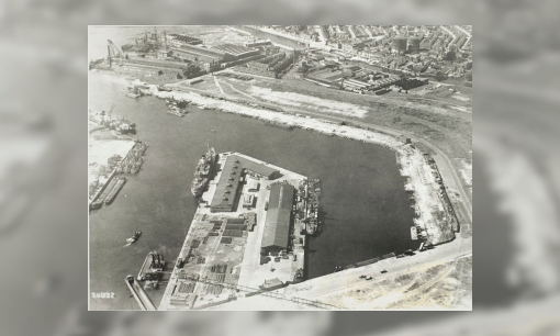 Plaatje Geschiedenis van de haven van Rotterdam