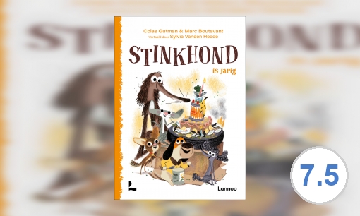 Plaatje Stinkhond is jarig