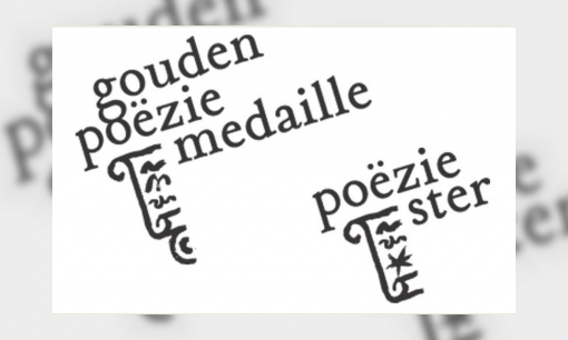 Uitreiking van de Gouden Po&euml;ziemedaille en Po&euml;ziesterren