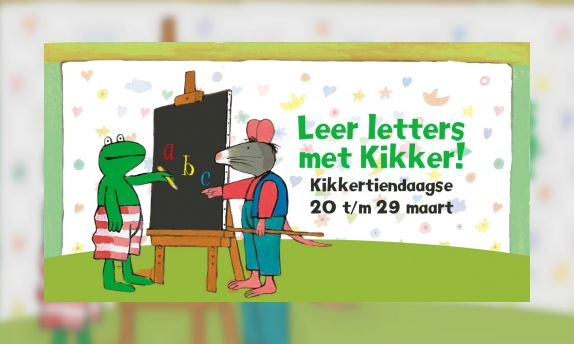 KikkertiendaagseLeer letters met Kikker