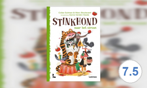 Plaatje Stinkhond naar het circus