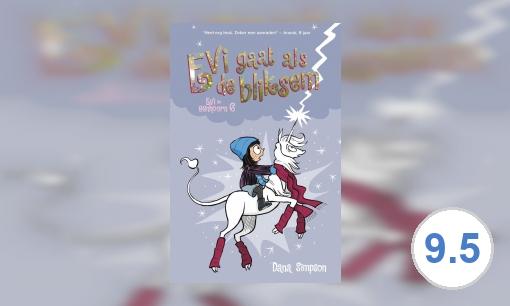 Plaatje Evi gaat als de bliksem