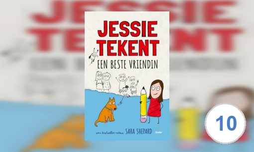 Plaatje Jessie tekent een beste vriendin