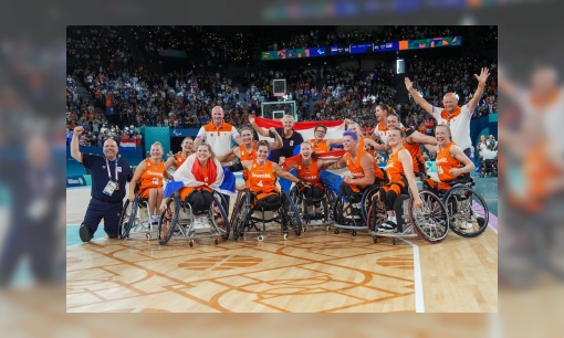 Rolstoelbasketbalsters winnen goud