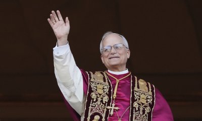 Plaatje Nieuwe paus Leo XIV