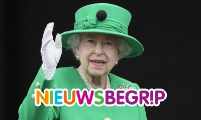 Plaatje Queen Elizabeth overleden