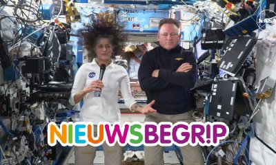 Plaatje Twee astronauten zitten vast in ruimtestation ISS