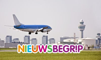 Plaatje 100 jaar Schiphol