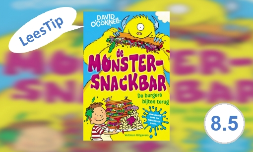 Plaatje De monstersnackbar.  De burgers bijten terug