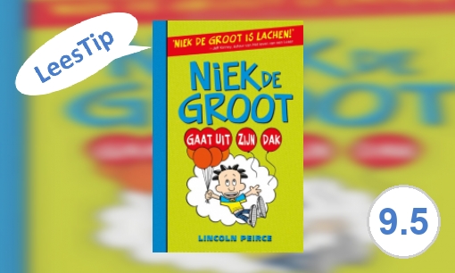 Plaatje Niek de Groot gaat uit zijn dak