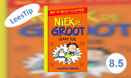 Plaatje Niek de Groot slaat toe