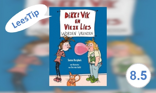 Plaatje Dikke Vik en vieze Lies worden vrienden